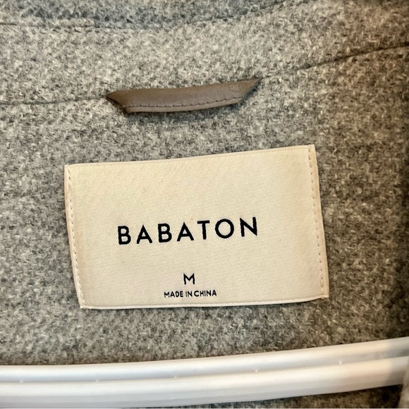 Aritzia Babaton Steadman Coat | Heather Light Grey Size Medium - Picture 9 of 13
